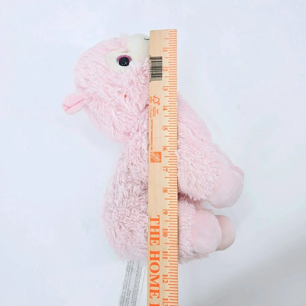 Warmies Pink Llama‎ Microwavable Weighted Lavender Plush Stuffed Animal 11
